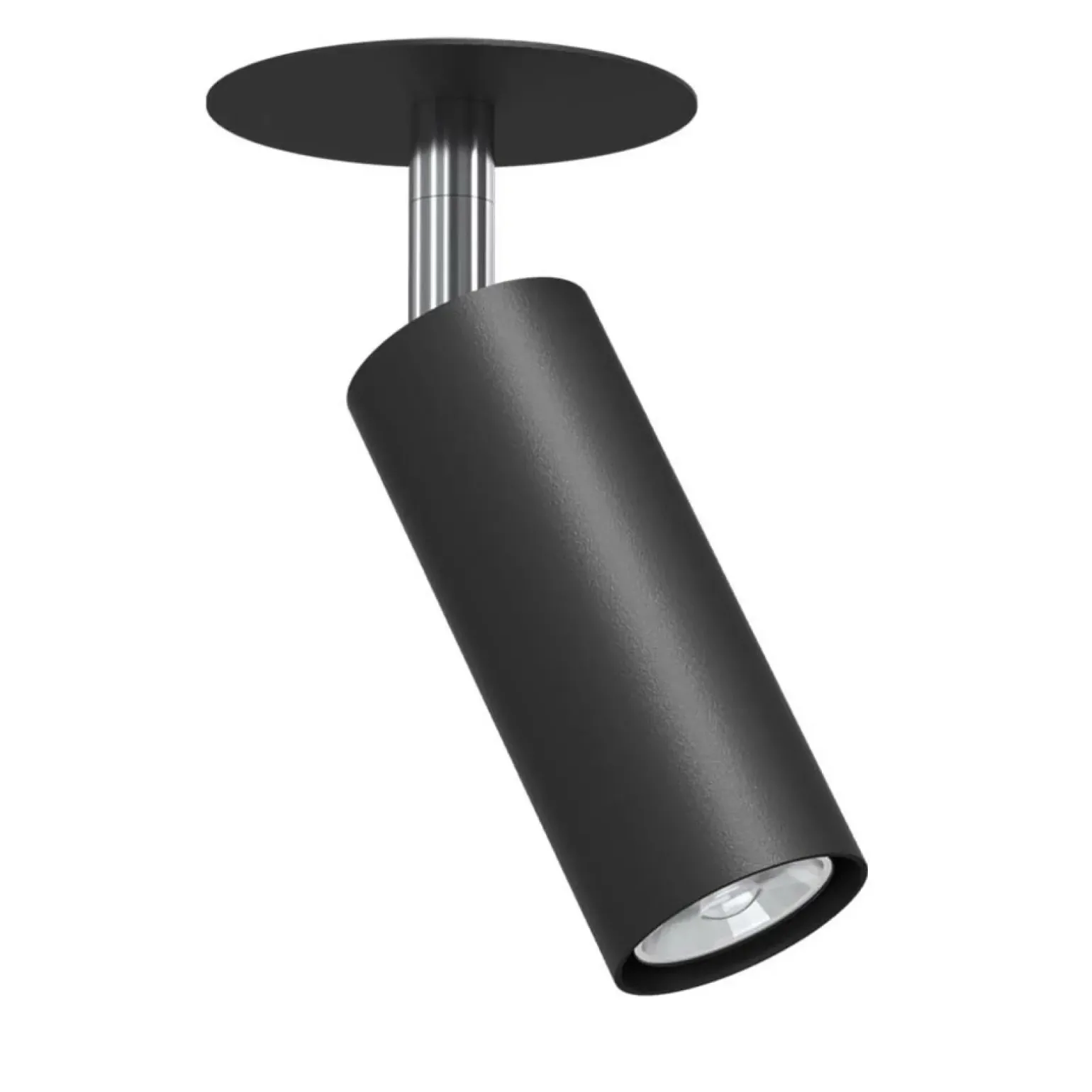 Sklep Kaja Czarna, ruchoma tuba podtynkowa ⌀4cm GU10/MR11 ANT 3252 ACE