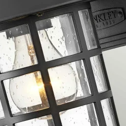 Sklep Kaja Czarna, wyjątkowa lampa naścienna HK-FREEPORT2-S-TBK z serii FREEPORT