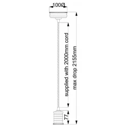 New Czarna, wyjątkowa lampa wisząca DOUILLE-P-BPB z serii DOUILLE Żyrandole Nowoczesne