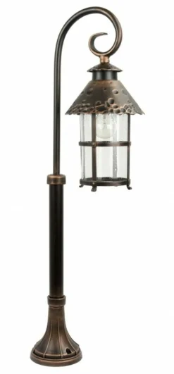 Sklep Kaja Czarna, wyszukana lampa ogrodowa, ozdobna K 5002/3/R z serii TOLEDO | Kaja Oświe