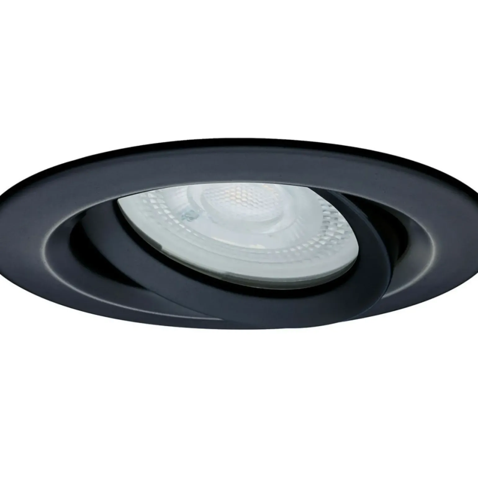 Sklep Kaja Czarne, łazienkowe oczko GU10 LP-4425/1RM BK LAGOS | Kaja Oświetlenie