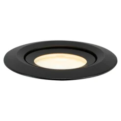 Sklep Kaja Czarne, łazienkowe oczko GU10 LP-4425/1RM BK LAGOS | Kaja Oświetlenie