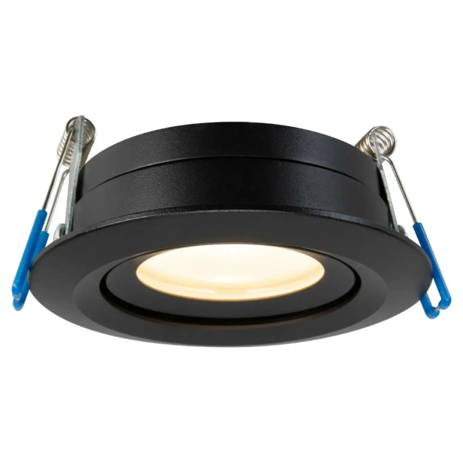 Sklep Kaja Czarne, łazienkowe oczko GU10 LP-4425/1RM BK LAGOS | Kaja Oświetlenie