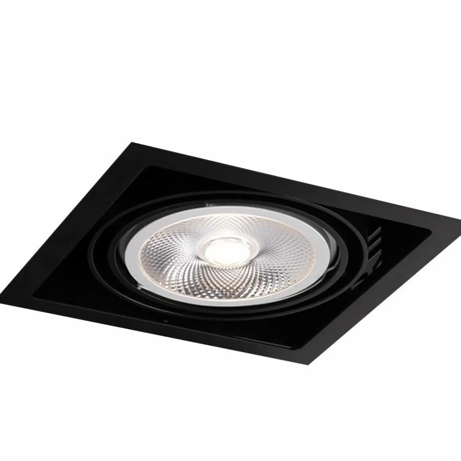 Sklep Kaja Czarne, kwadratowe oczko wpustowe ANT 3311 MUKO | Kaja Oświetlenie