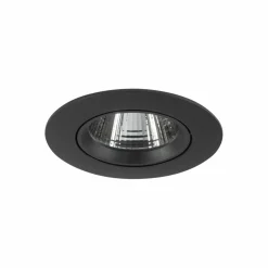 Sklep Kaja Czarne oczko podtynkowe LED 5W 4000K ⌀9cm 10550 EGINA LED | Kaja