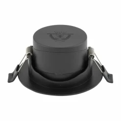 Sklep Kaja Czarne oczko podtynkowe LED 5W 4000K ⌀9cm 10550 EGINA LED | Kaja