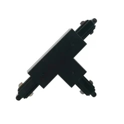 Sklep Kaja Czarne złącze kątowe typu T, szyny magnetyczne TRL-H1C-CONN-T-RT-BL