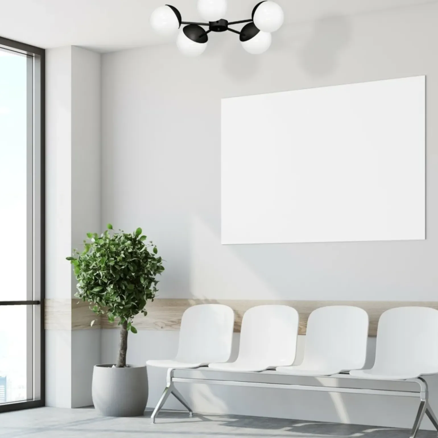 Cheap Czarno-biała, klasyczna lampa wisząca do salonu MLP8866 z serii SFERA | Kaja Ośw Żyrandole Nowoczesne