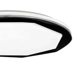 Sklep Kaja Czarno-biała lampa sufitowa LED do salonu ML7053 OPTIMA | Kaja