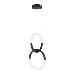 Best Czarno-biała lampa wisząca LED MOD165PL-L18B3K z serii NODE | Kaja Żyrandole Nowoczesne