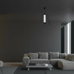 Best Czarno-biała lampa wisząca, punktowa, na GU10 ML6341 z serii MARBLE | Kaja Oświe Żyrandole Nowoczesne