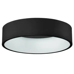 Sklep Kaja Czarno-biały ledowy plafon ⌀45cm 3945-842RC-BK-4 z serii CHIARA | Kaja