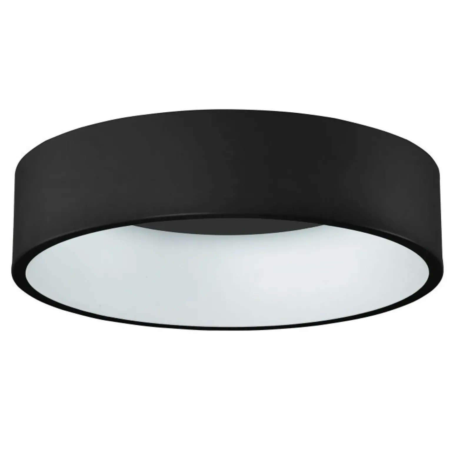 Sklep Kaja Czarno-biały ledowy plafon ⌀45cm 3945-842RC-BK-4 z serii CHIARA | Kaja