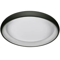Sklep Kaja Czarno-biały plafon LED ⌀61cm 5280-850RC-BK-3 ALESSIA | Kaja