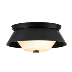 Sklep Kaja Czarno-biały plafon sufitowy BOWTIE-F-MB z serii BOWTIE