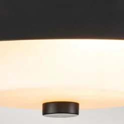 Sklep Kaja Czarno-biały plafon sufitowy BOWTIE-F-MB z serii BOWTIE