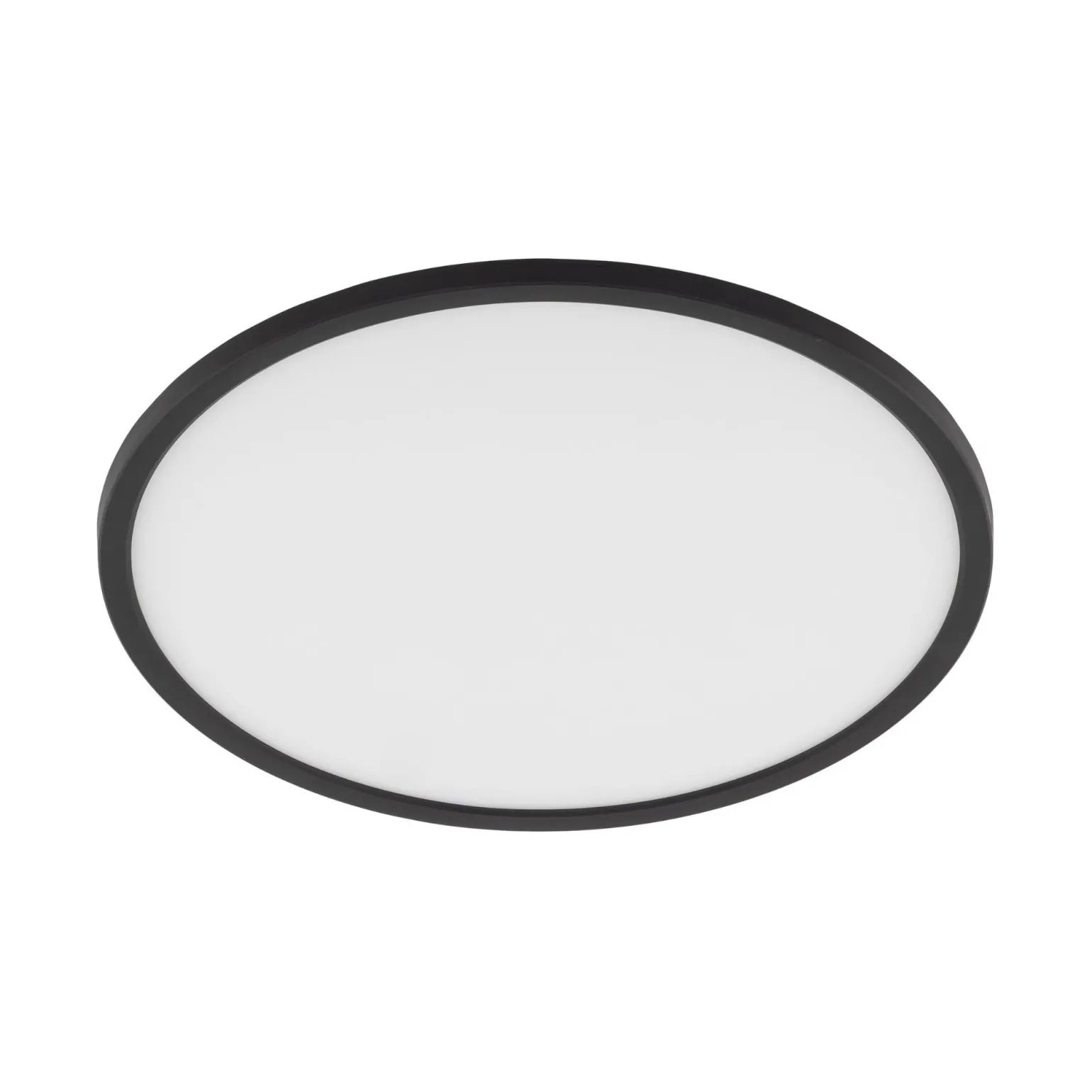 Sklep Kaja Czarno-biały plafon z LED-em, ochrona IP54 TK 6901 z serii AQUA