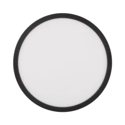 Sklep Kaja Czarno-biały plafon z LED-em, ochrona IP54 TK 6901 z serii AQUA