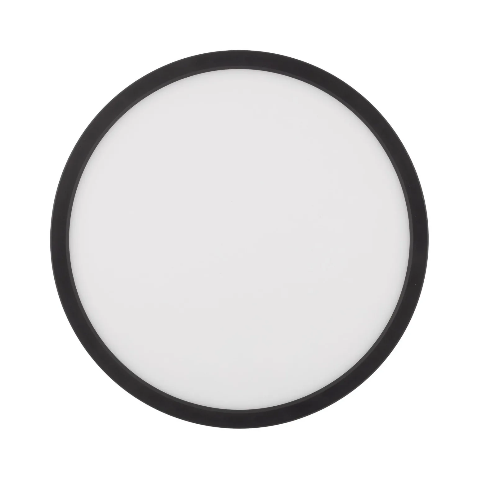 Sklep Kaja Czarno-biały plafon z LED-em, ochrona IP54 TK 6901 z serii AQUA