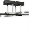 Sklep Kaja Czarno-chromowana lampa sufitowa O2282 W2 CZA z serii ASTRED | Kaja