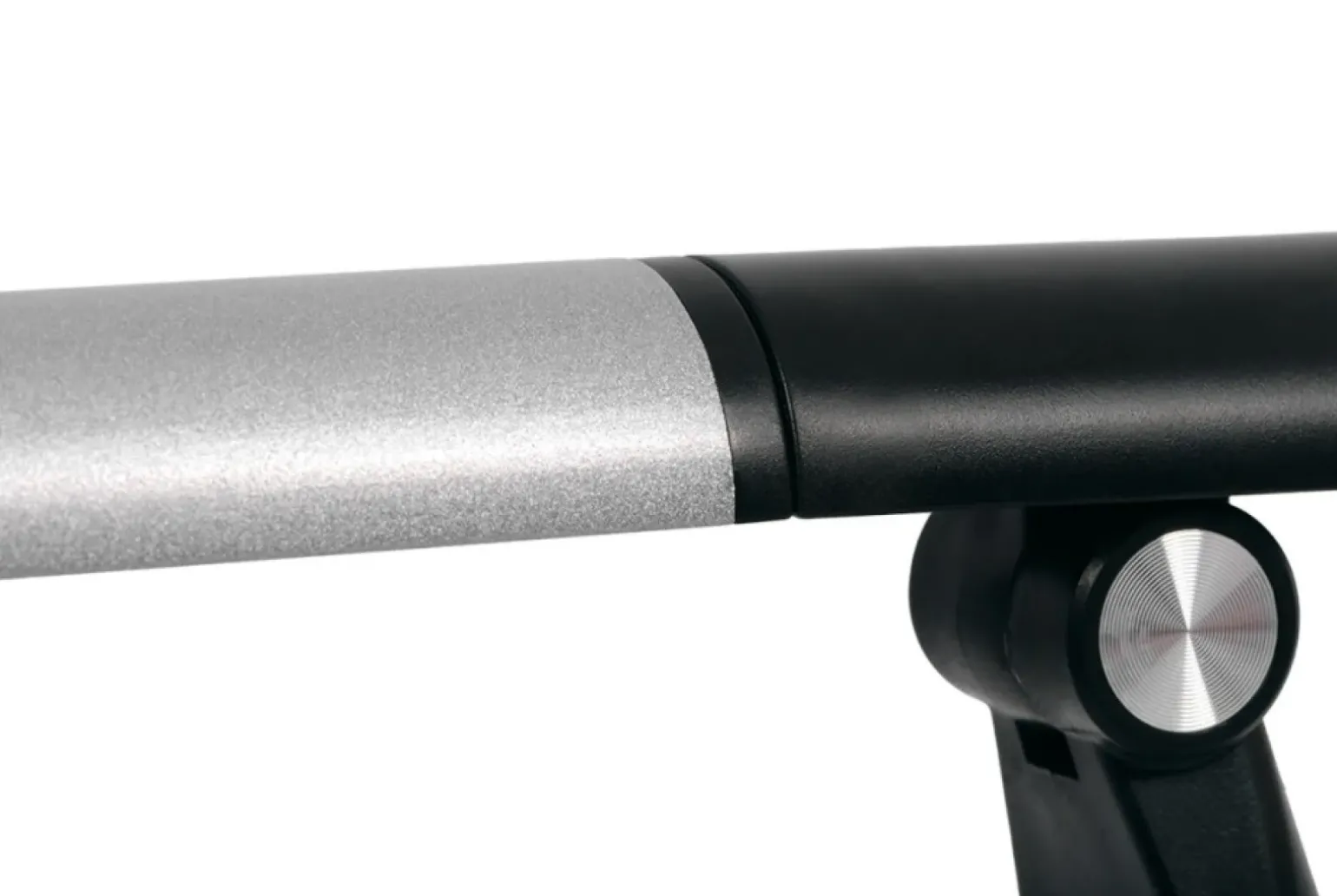 Dzieci Sklep Kaja Czarno-srebrna, ledowa lampka biurkowa K-MT-206 CZARNY z serii NIKO