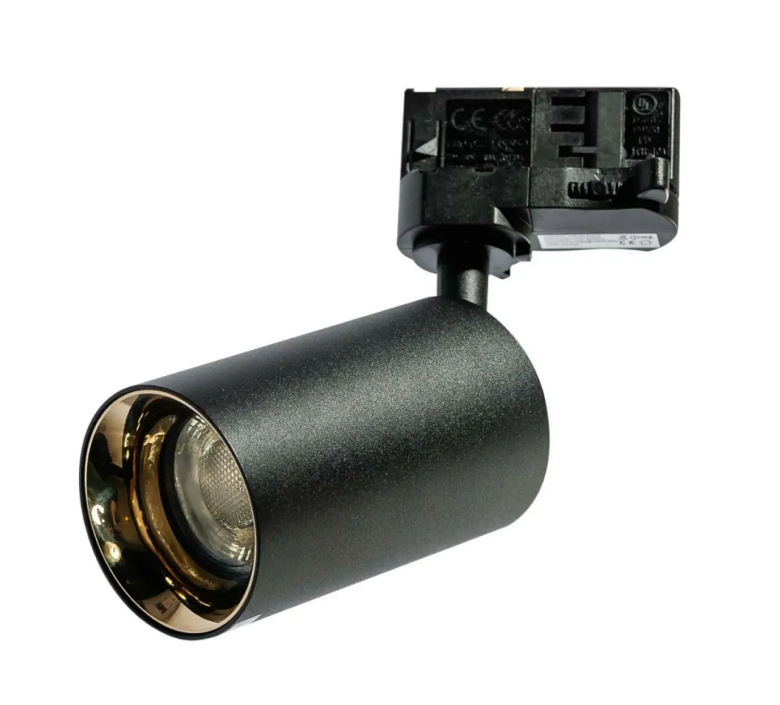 Sklep Kaja Czarno-złota głowica do szynoprzewodu GU10 AZ4206 EIGER | Kaja