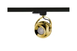 Sklep Kaja Czarno-złota głowica do szyny 3-fazowej AZ4711 GULIA | Kaja