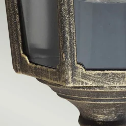 Sklep Kaja Czarno-złota lampa elewacyjna GZH-CKL7 z serii CRICKLADE