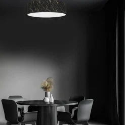 Sklep Kaja Czarno-złota lampa sufitowa, ozdobny plafon MLP7297 z serii SENSO | Kaja Oświetl