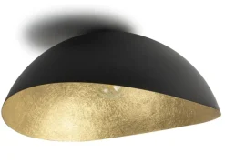 Best Czarno-złota lampa sufitowa, styl nowoczesny SIG 40600 z serii SOLARIS Żyrandole Nowoczesne