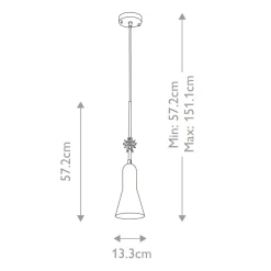 Best Sale Czarno-złota lampa wisząca z ozdobą ETOILE-P-S-MB z serii ETOILE Żyrandole Nowoczesne