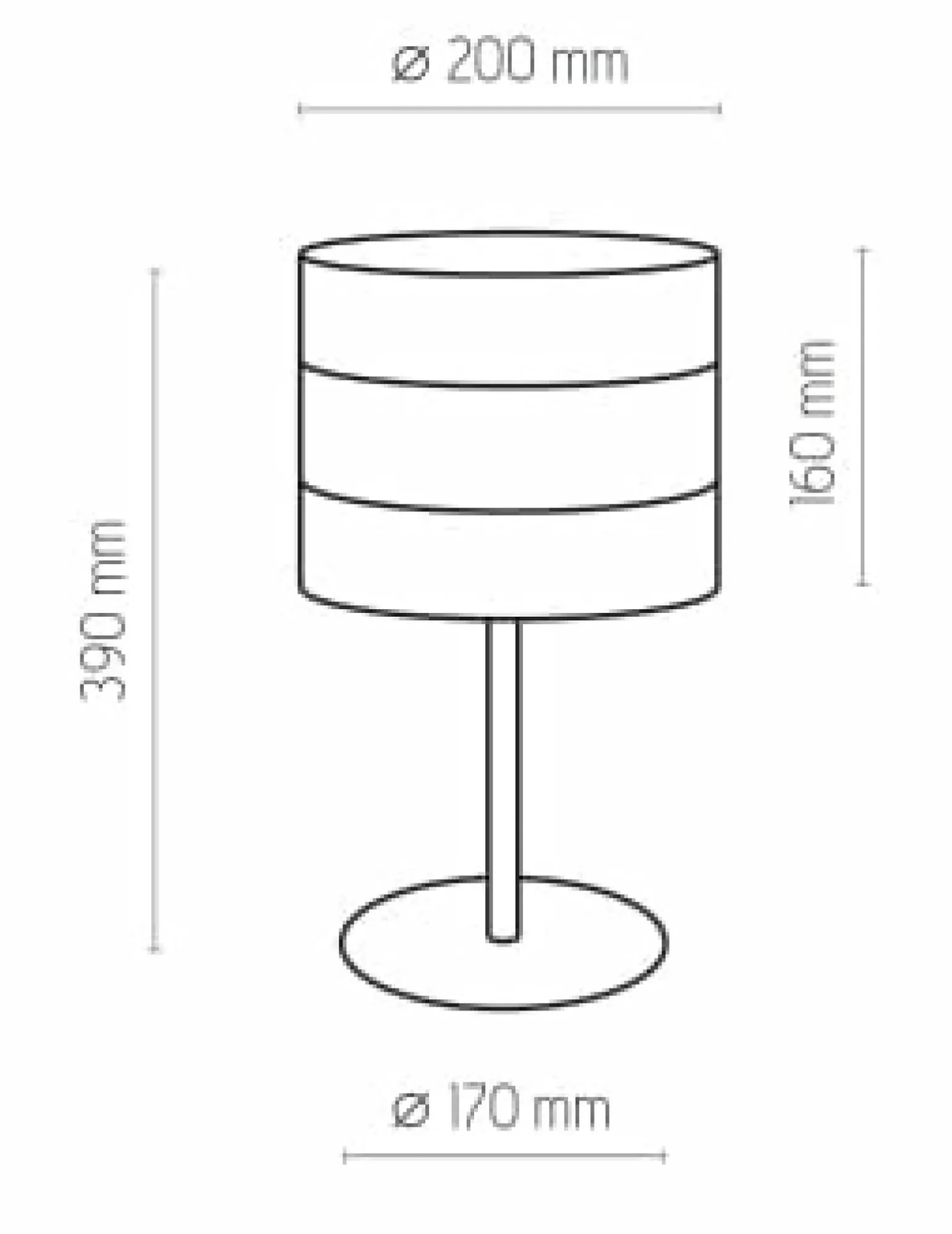 Sklep Kaja Czarno-złota lampka do sypialni TK 5054 TAGO BLACK | Kaja Oświetlenie