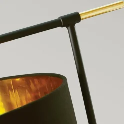 Sklep Kaja Czarno-złota lampka stołowa, nocna BALANCE-TL-BKPB z serii BALANCE