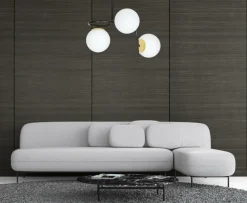 Best Sale Czarno-złota, metalowa lampa sufitowa 1032/3 RAGNAR | Kaja Oświetlenie Żyrandole Nowoczesne