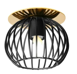 Sklep Kaja Czarno-złota oprawa podtynkowa, trzonek G9 2241104 | Kaja Oświetlenie