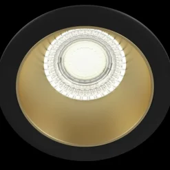 Sklep Kaja Czarno-złota oprawka podtynkowa DL053-01BMG SHARE | Kaja Oświetlenie