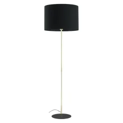 Sklep Kaja Czarno-złota, prosta lampa stojąca TK 16029 UMBERTO BLACK GOLD | Kaja