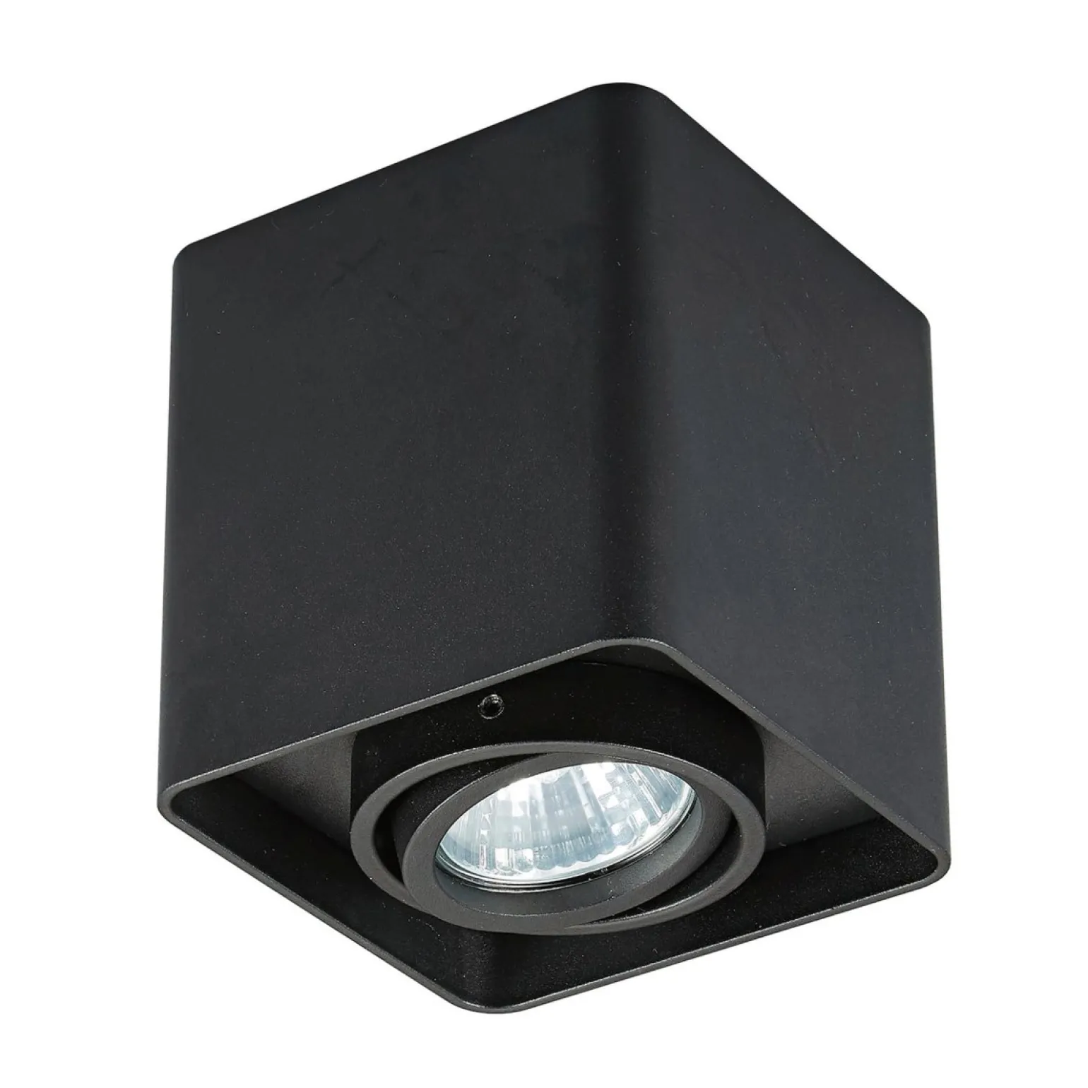 Sklep Kaja Czarny downlight natynkowy GU10 20039-BK QUADRY SL 1 | Kaja