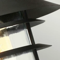 Sklep Kaja Czarny, elegancki kinkiet elewacyjny HELSINGOR-BK z serii HELSINGOR