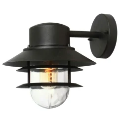 Sklep Kaja Czarny kinkiet elewacyjny, na E27 COPENHAGEN-BK z serii COPENHAGEN