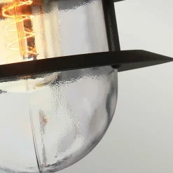 Sklep Kaja Czarny kinkiet elewacyjny, na E27 COPENHAGEN-BK z serii COPENHAGEN