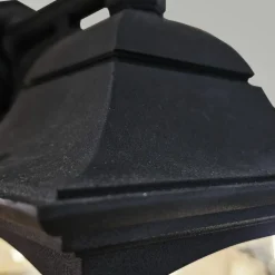 Sklep Kaja Czarny kinkiet elewacyjny, ponadczasowy CP2-BLACK z serii CHAPEL