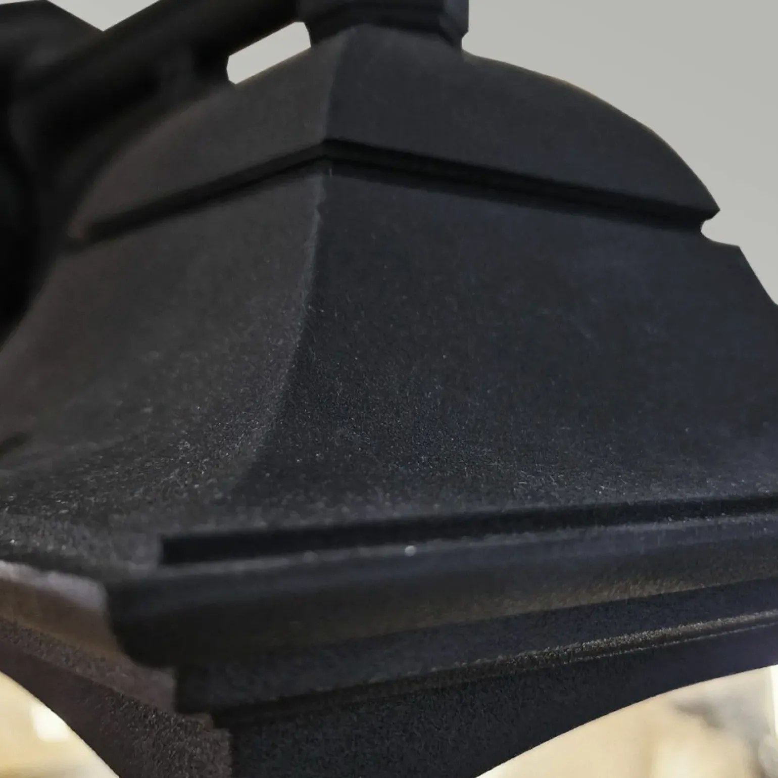 Sklep Kaja Czarny kinkiet elewacyjny, ponadczasowy CP2-BLACK z serii CHAPEL