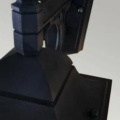 Sklep Kaja Czarny kinkiet elewacyjny, ponadczasowy CP2-BLACK z serii CHAPEL