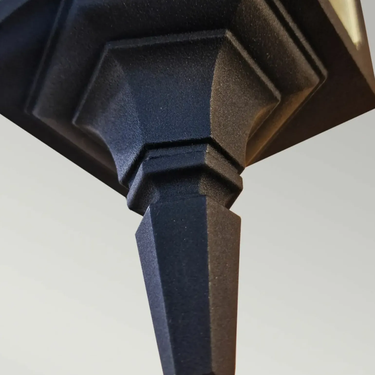 Sklep Kaja Czarny kinkiet elewacyjny, ponadczasowy CP2-BLACK z serii CHAPEL