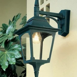 Sklep Kaja Czarny kinkiet elewacyjny, ponadczasowy CP2-BLACK z serii CHAPEL