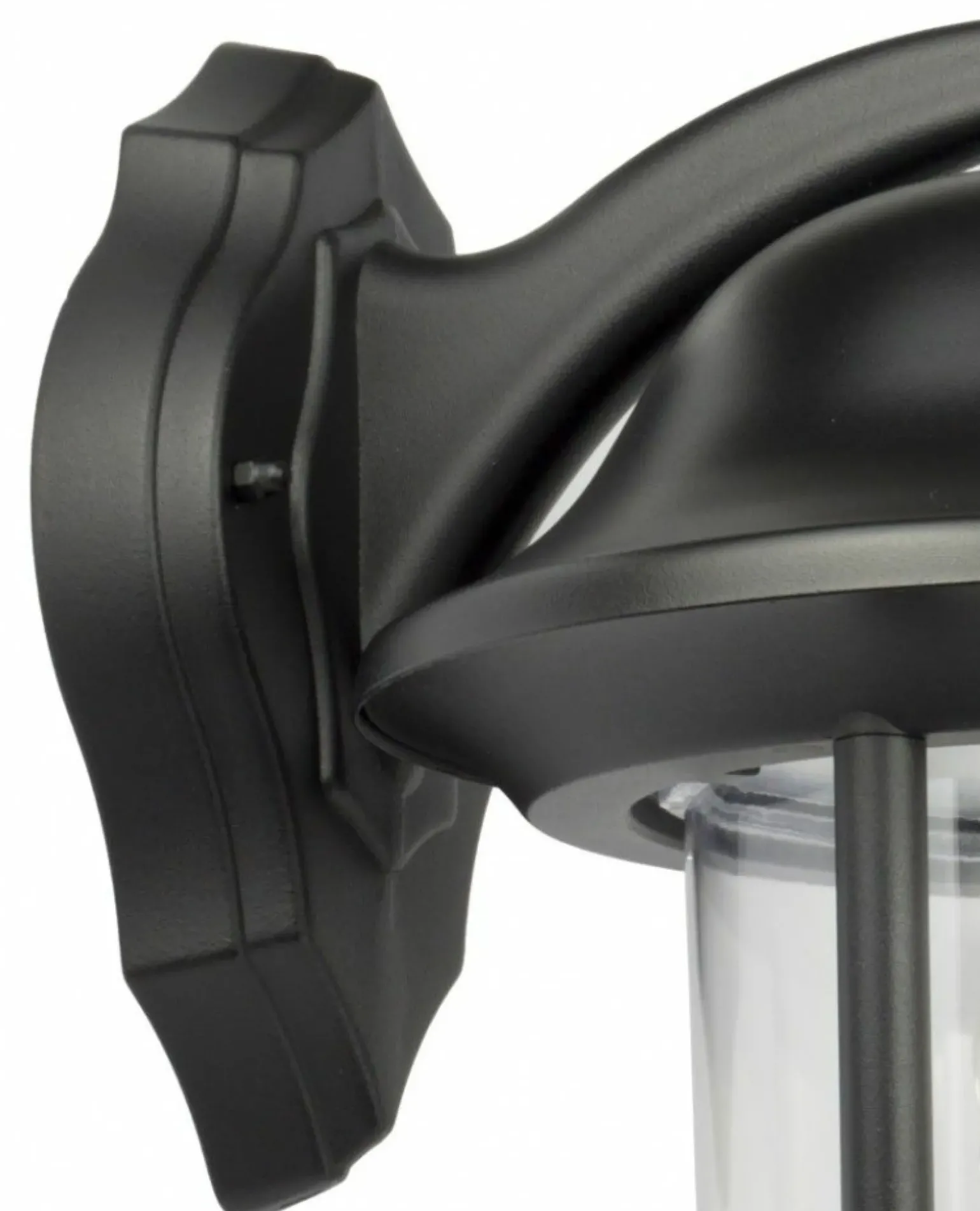 Sklep Kaja Czarny kinkiet elewacyjny na żarówkę E27 K 3012/1/O z serii PRINCE | Kaja Oświet