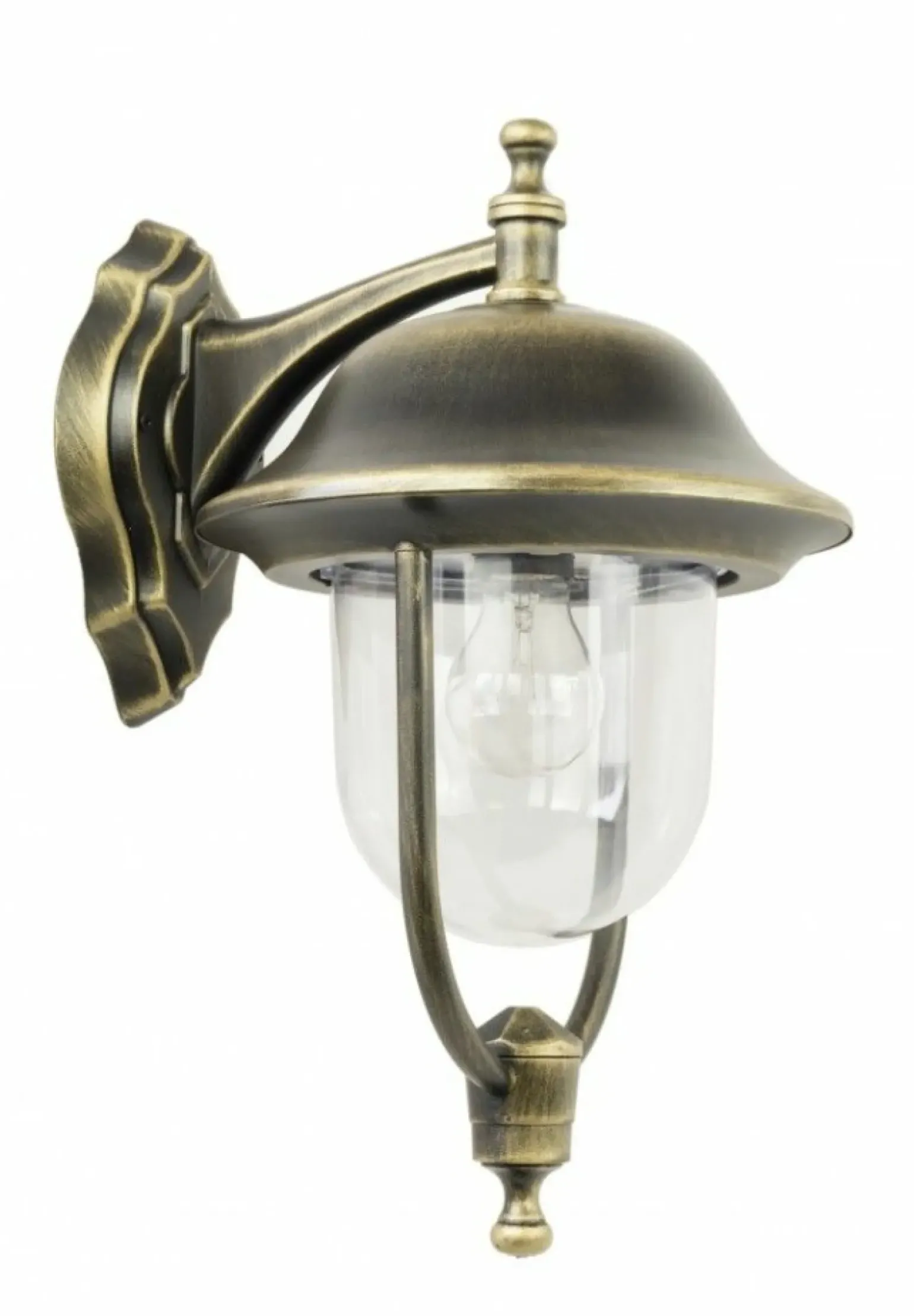 Sklep Kaja Czarny kinkiet elewacyjny na żarówkę E27 K 3012/1/O z serii PRINCE | Kaja Oświet