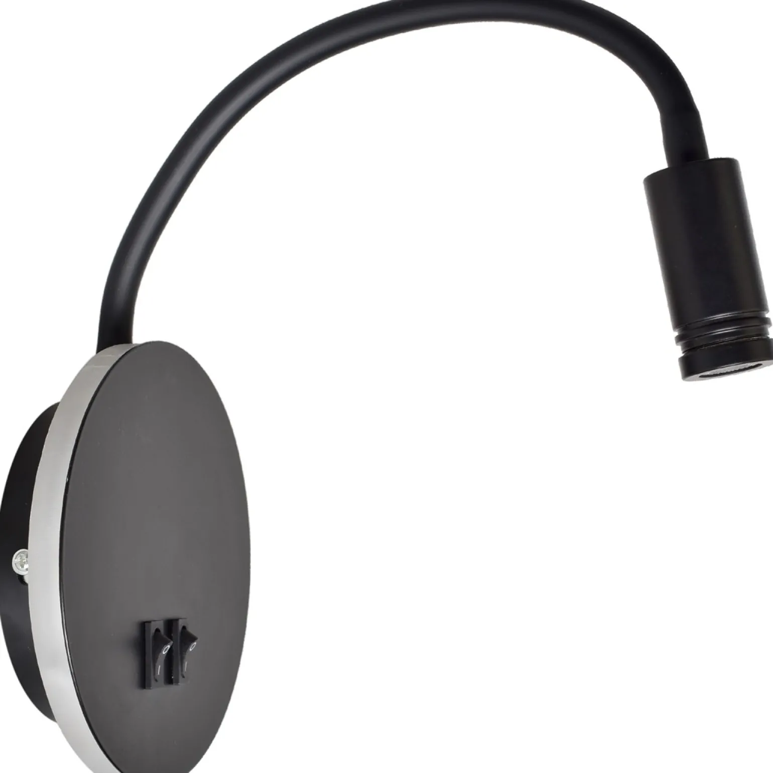 Sklep Kaja Czarny kinkiet z elastycznym ramieniem ML6354 z serii BASE | Kaja Oświetlenie