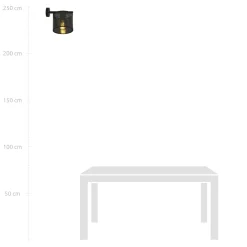 Sklep Kaja kinkiet z perforowanym abażurem 1143/K1 JORDAN | Kaja